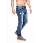 Nohavice džínsové Jeansnet 7110 - modré
