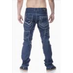 Nohavice džínsové Jeansnet 8301 - navy