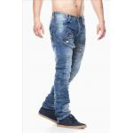 Nohavice džínsové Jeansnet 7102 - modré
