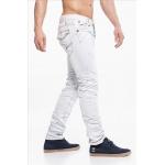 Kalhoty džínové Jeansnet 7096 - bílé