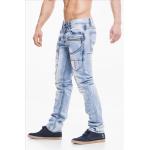Nohavice džínsové Jeansnet 8198 - modré