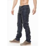 Nohavice džínsové Jeansnet 2053 - navy