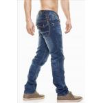 Nohavice džínsové Jeansnet 8185 - modré