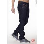 Nohavice džínsové Jeansnet 8133 - tmavo modré
