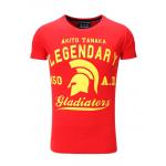 Tričko Akito Tanaka Gladiator - červené