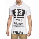 Tričko Leif Nelson NLF - biele