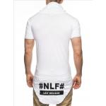 Tričko Leif Nelson NLF - biele