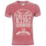 Tričko EKSI Drift King - červené