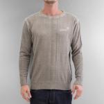 Mikina Clang Oilwashed Knitted - khaki
