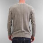 Mikina Clang Oilwashed Knitted - khaki