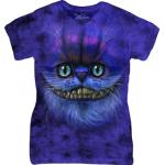 Tričko dámske The Mountain Cheshire Cat - fialové