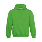 Mikina B&C Standard Hooded - zelená