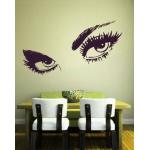 Dekoratívna nálepka na stenu Eyes Audrey Hepburn