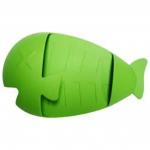 Silikónová chňapka ryba - zelená