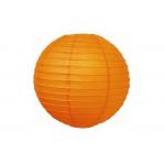 Závesný lampión guľa - oranžový