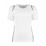 Tričko dámske Gamegear Cooltex - biele-sivé