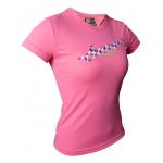 Tričko s krátkým rukávom Haven Amazon - ružové-biele