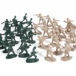 Hračky set vojáků WWII 40 ks