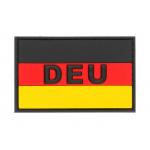Gumová nášivka Jackets to Go vlajka Německo - barevná