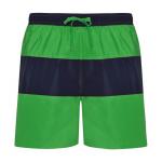 Pánské plavecké šortky Roly Moorea - zelené-navy