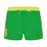 Pánske plavecké šortky Roly Bondi - zelené-žlté