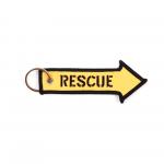 Přívěsek na klíče Fostex Rescue - žlutý