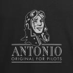 Polokošile Antonio s letadlem FORD 5-AT - černá
