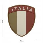 Gumová nášivka 101 Inc vlajka Italia - multicam
