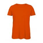 Tričko dámské B&C Jersey - oranžové