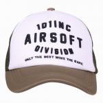 Kšiltovka 101 Inc Mesh Airsoft Division - hnědá-bílá