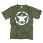 Tričko Fostex US Army Star - olivové