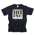 Tričko 101 Inc Logo - čierne