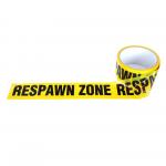 Páska igelitová Respawn Zone - žltá