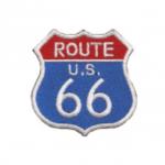 Nášivka US Route 66 - modrá