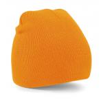 Čepice Beechfield Pull-On Beanie - oranžová svítící