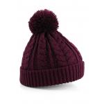 Čepice Beechfield Knit Snowstar Beanie - fialová
