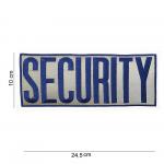 Nášivka Fostex Security Extra 24,5 x 10 cm - modrá