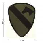 Nášivka textilní 101 Inc Cavalry - olivová