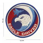 Nášivka textilná 101 Inc Eagle Driver - farebná