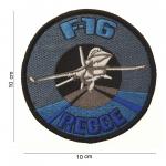 Nášivka textilná 101 Inc F-16 Regge - farebná