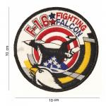 Nášivka textilná 101 Inc F-16 Fighting Falcon USA - farebná