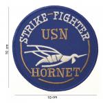 Nášivka textilní 101 Inc USN Hornet - modrá