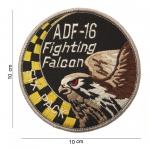 Nášivka textilná 101 Inc ADF-16 Fighting Falcon - farebná
