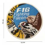 Nášivka textilná 101 Inc F-16 Fighting Falcon Tiger - farebná