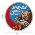Nášivka textilní 101 Inc MIG-29 Fighting Fulcrum - barevná