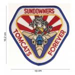 Nášivka textilná 101 Inc Tomcats Forever Sundowners - farebná