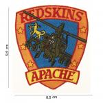 Nášivka textilná 101 Inc Redskins Apache - farebná