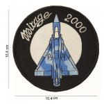 Nášivka textilná 101 Inc Mirage 2000 - farebná