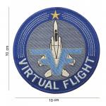 Nášivka textilná 101 Inc Virtual Flight - farebná