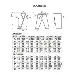 Kimono Spokey Raiden karate 110 cm - bílé